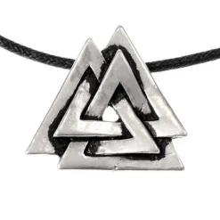 Valknut Amulet, Forsølvede