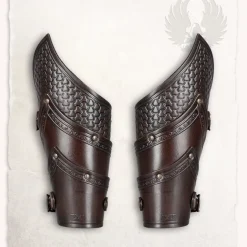 Mytholon Vambraces Alistair Deluxe, Brun