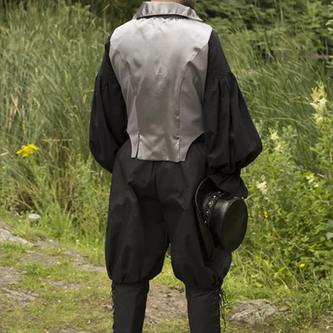 Epic Armoury Victoriansk Vest Dorian, Grå - Billede 3