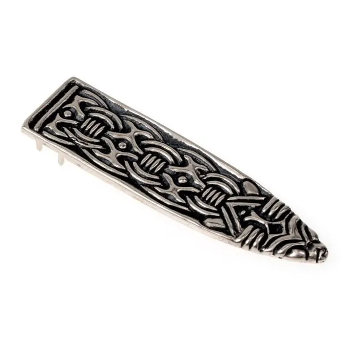 Viking Bælte Ende Borre, Forsølvede