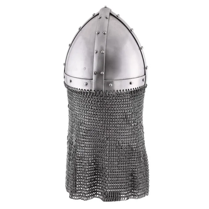 Ulfberth Viking-brillehjelm Med Kædemail 1,6 Mm - Billede 4