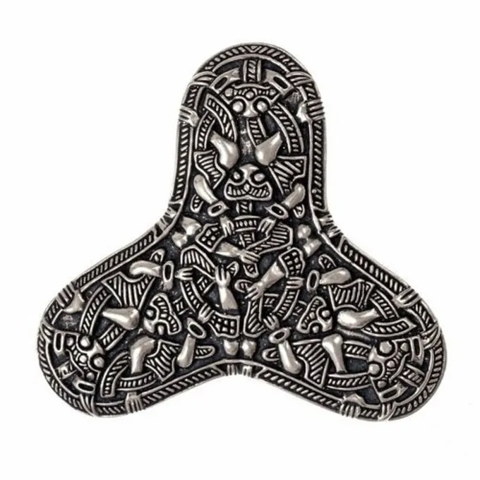 Viking Broche Kaupang, Forsølvede