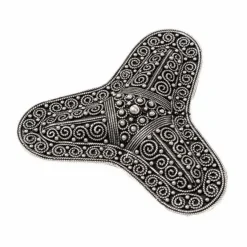 Viking Broche Stora Ryk, Forsølvede