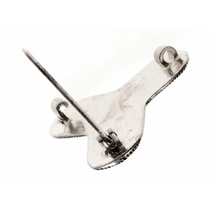 Viking Broche Tranby, Forsølvede - Billede 2
