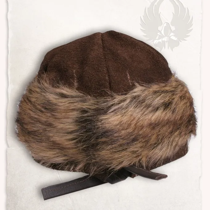 Mytholon Viking Cap Ragi Læder, Brun
