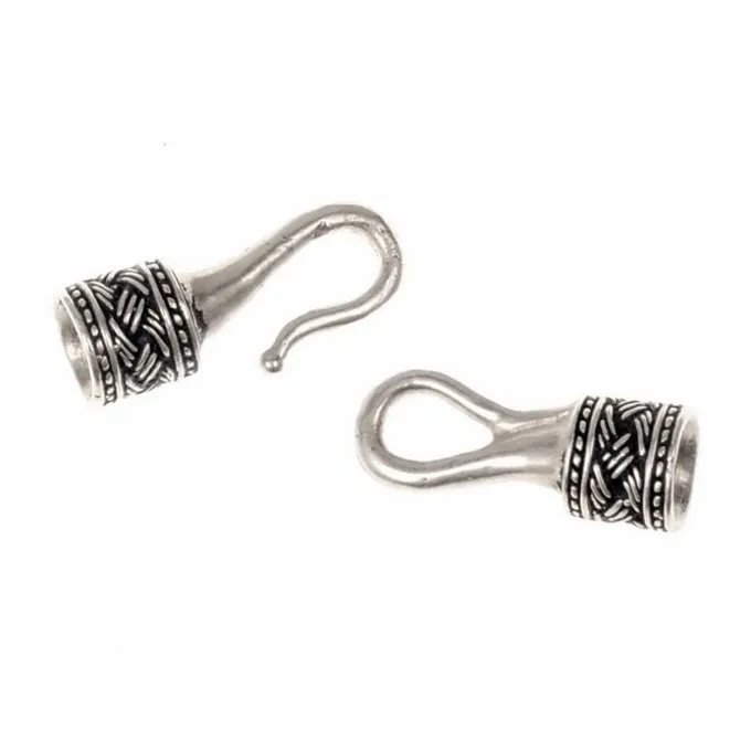 Viking Halskæde Lås 3,2mm, Forsølvet - Billede 2