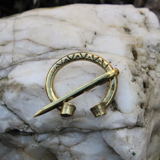 Viking Hestesko Lægben Birka, Bronze - Billede 6