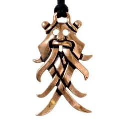 Viking Maske Juvel Moesgård, Bronze