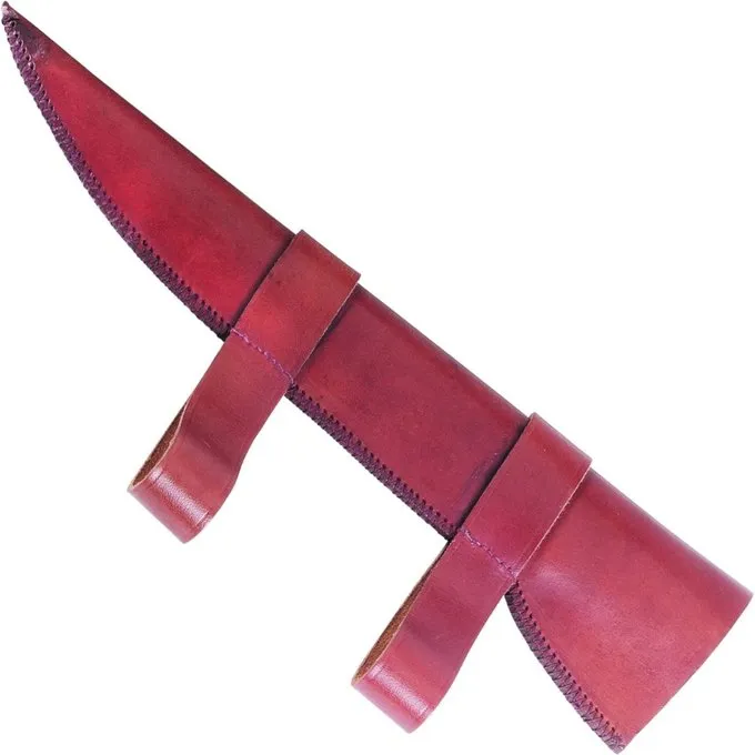 Viking Sax Med Triquetra Og Knude Motiv - Billede 2