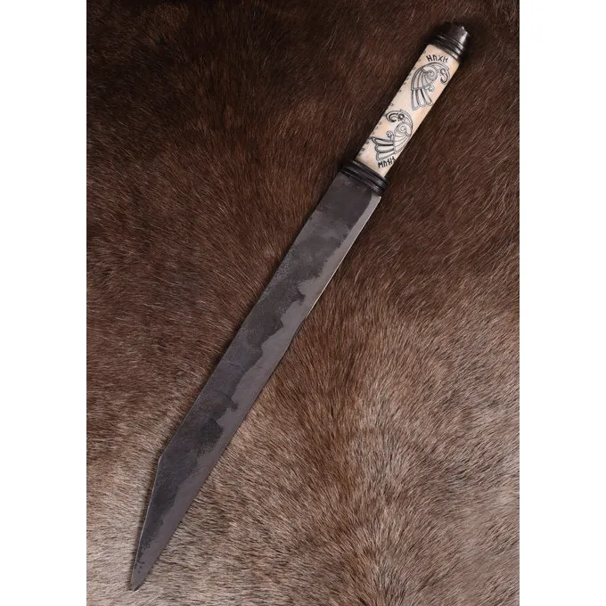 Deepeeka Viking Scramasax Hugin Og Munin - Billede 3