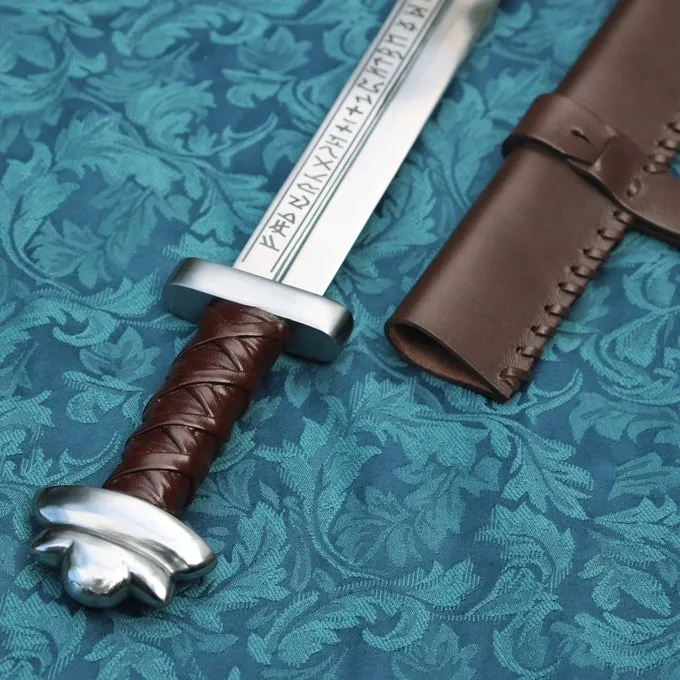 Windlass Steelcrafts Viking Seax Med Runer British Museum - Billede 5