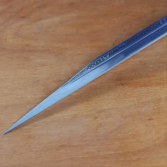 Windlass Steelcrafts Viking Seax Med Runer British Museum - Billede 6