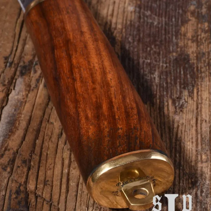 SPQR Viking Seax Roskilde, Damaskus Stål - Billede 4