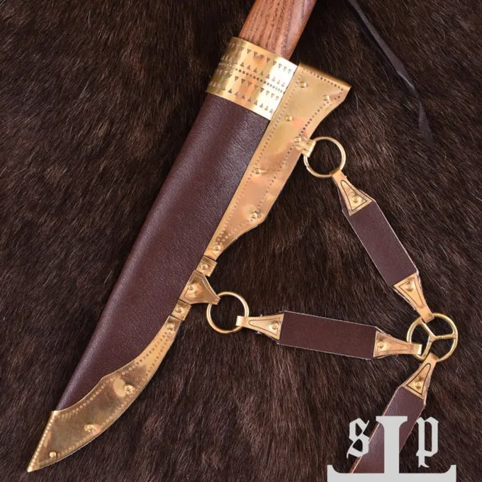 SPQR Viking Seax Thingvellir, Damaskus Stål - Billede 2