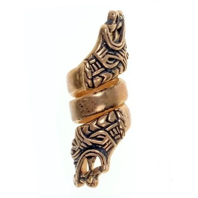 Viking Skæg Bead Hedeby, Bronze - Billede 2