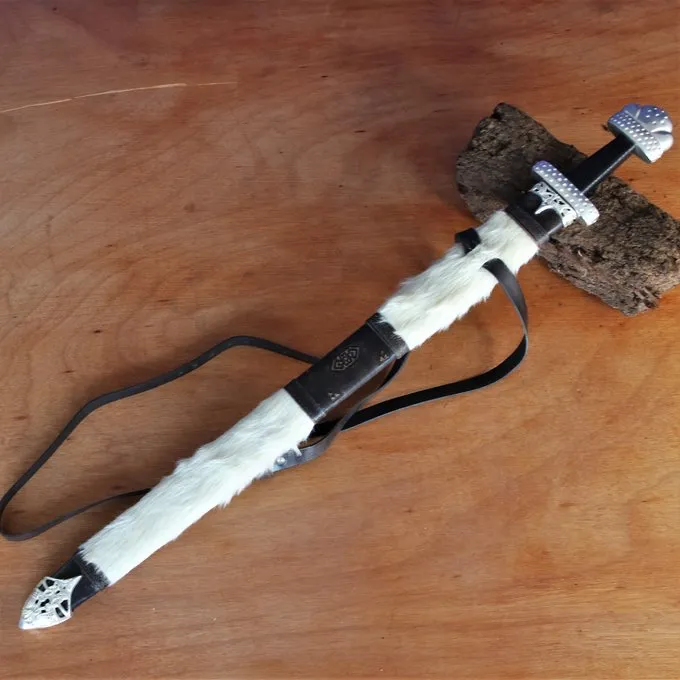 Windlass Steelcrafts Viking Sværd Konge Harald Med Deluxe Skede Og Bælte - Billede 4