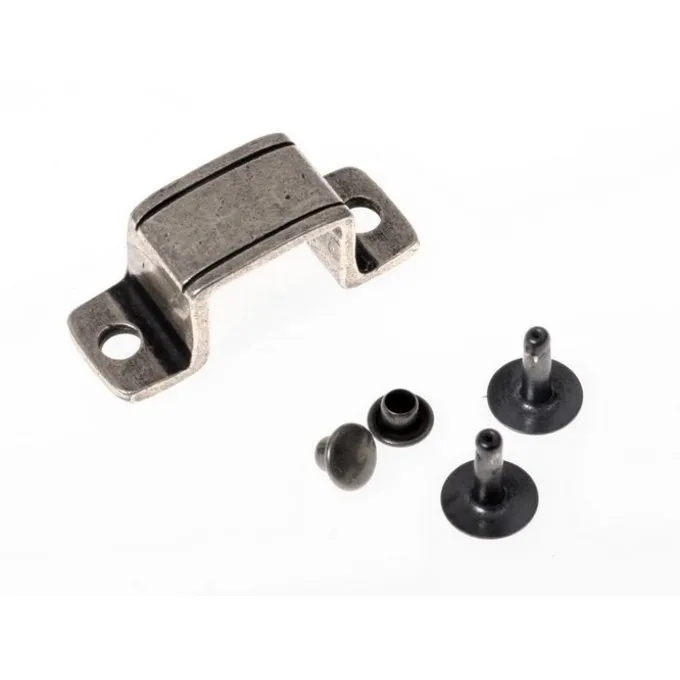 Viking Taske Rem Fitting, Forsølvede