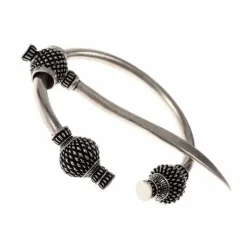 Viking Tidsel Fibula Lille, Forsølvet