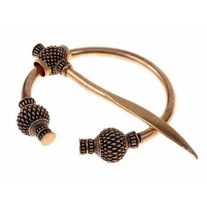 Viking Tidsel Fibula Små, Bronze - Billede 2