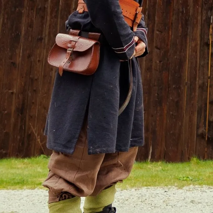 Leonardo Carbone Viking Tunika Hugin & Munin, Sort - Billede 2