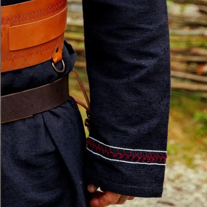 Leonardo Carbone Viking Tunika Hugin & Munin, Sort - Billede 6