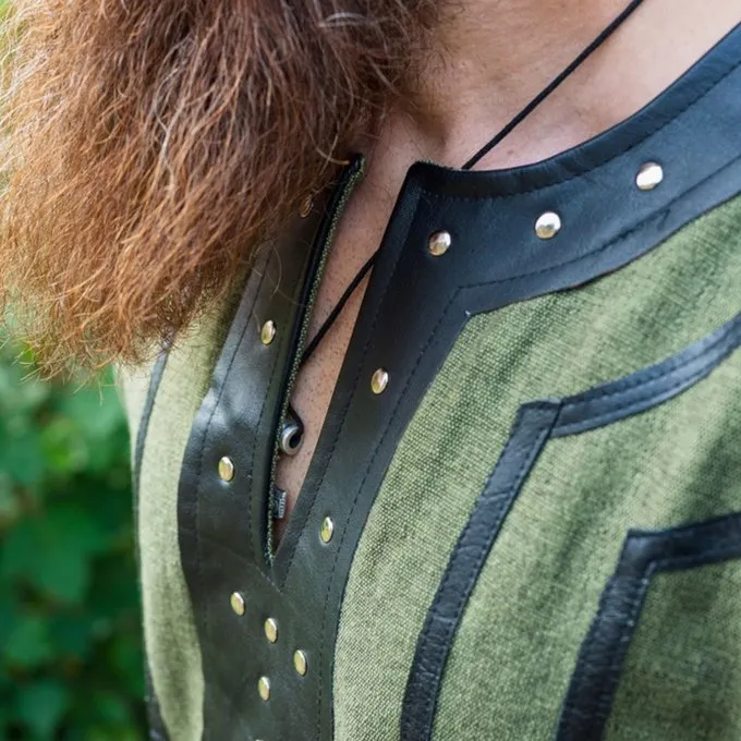 Leonardo Carbone Viking Tunika Rollo, Grøn - Billede 2