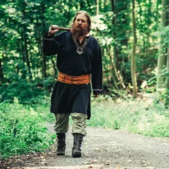 Leonardo Carbone Viking Tunika Ulv Fenrir, Sort