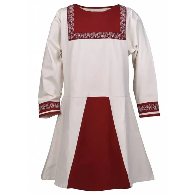 Viking Tunika Viborg, Naturlig-rød