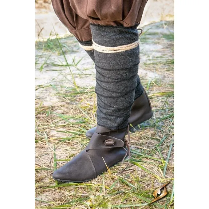 Epic Armoury Viking Winingas Herringbone Motiv, Sort - Billede 2