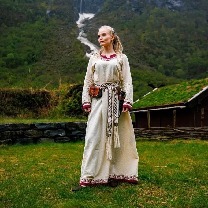 Leonardo Carbone Vikingbælte Elina, Naturlig - Billede 3