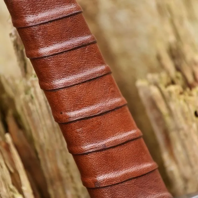 Ulfberth Vikinge-sværd Med Fliget Knæk Kampklar, Lang - Billede 5