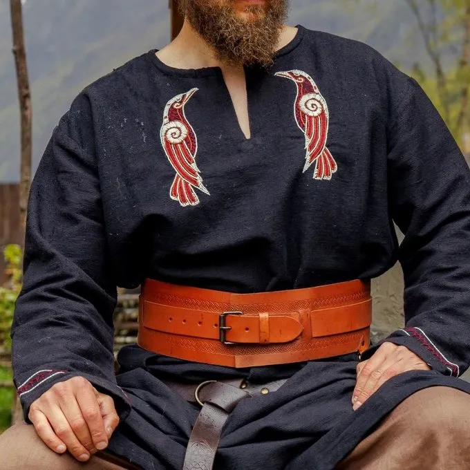 Leonardo Carbone Vikingebælte Sigrid, Lysebrunt - Billede 6