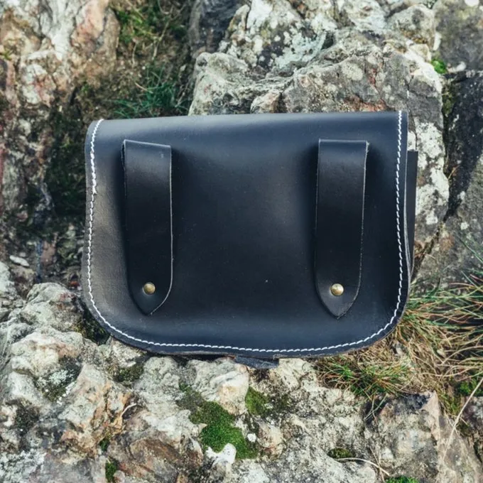 Leonardo Carbone Vikingetaske Vegvisir, Sort - Billede 2