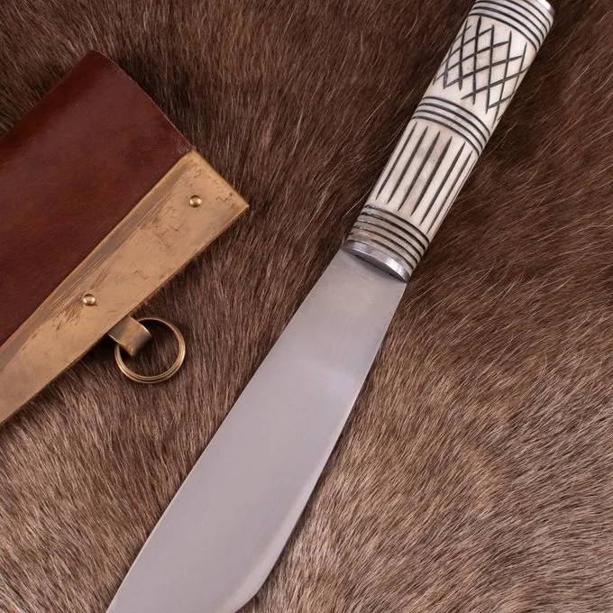 Deepeeka Vikingsax Med Knoglegreb - Billede 3