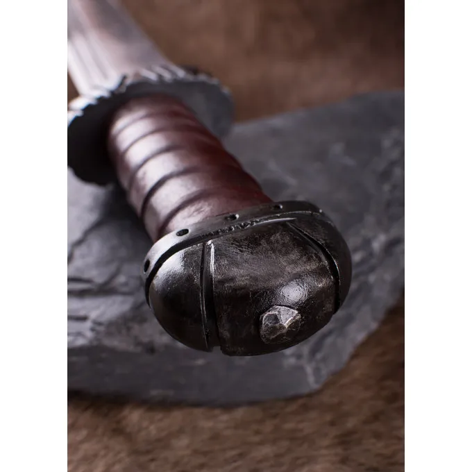 Deepeeka Vikingsax Med Lædergreb - Billede 4