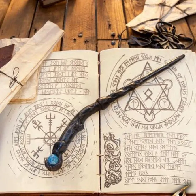 Epic Armoury Wand Druid, Sort - Billede 2