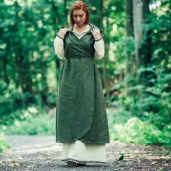 Leonardo Carbone Wrap Kjole Thyra, Grøn