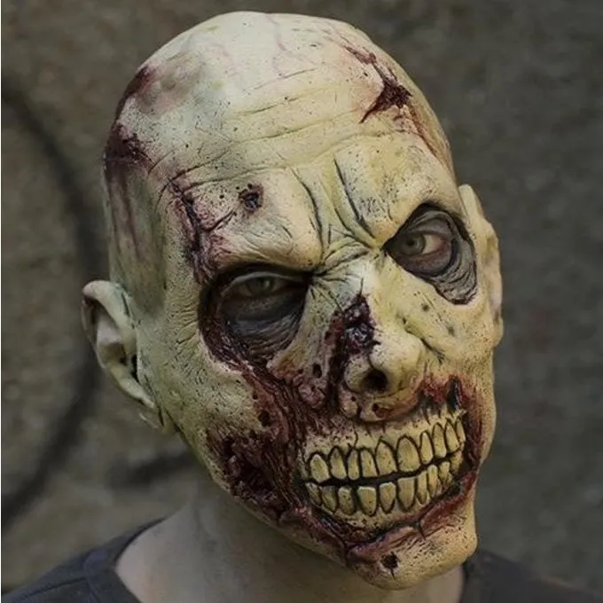 Epic Armoury Zombie Maske Med Ar - Billede 6